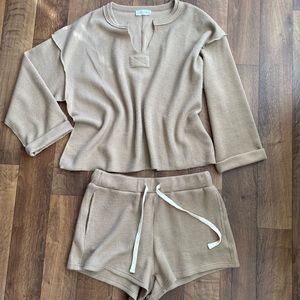 Sweater and short set